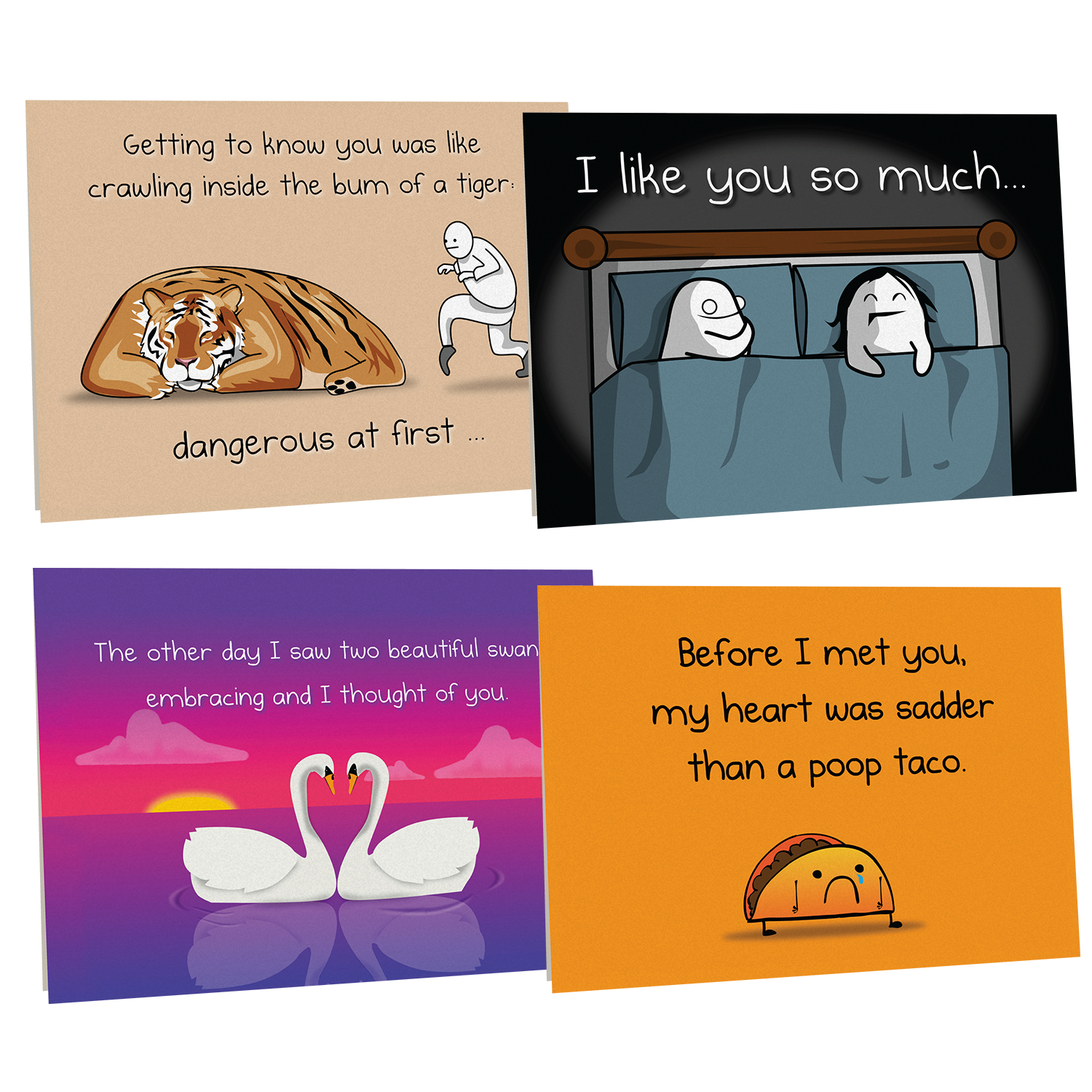NSFW Love & Friendship Cards Vol. C - 4 pack - Image 2