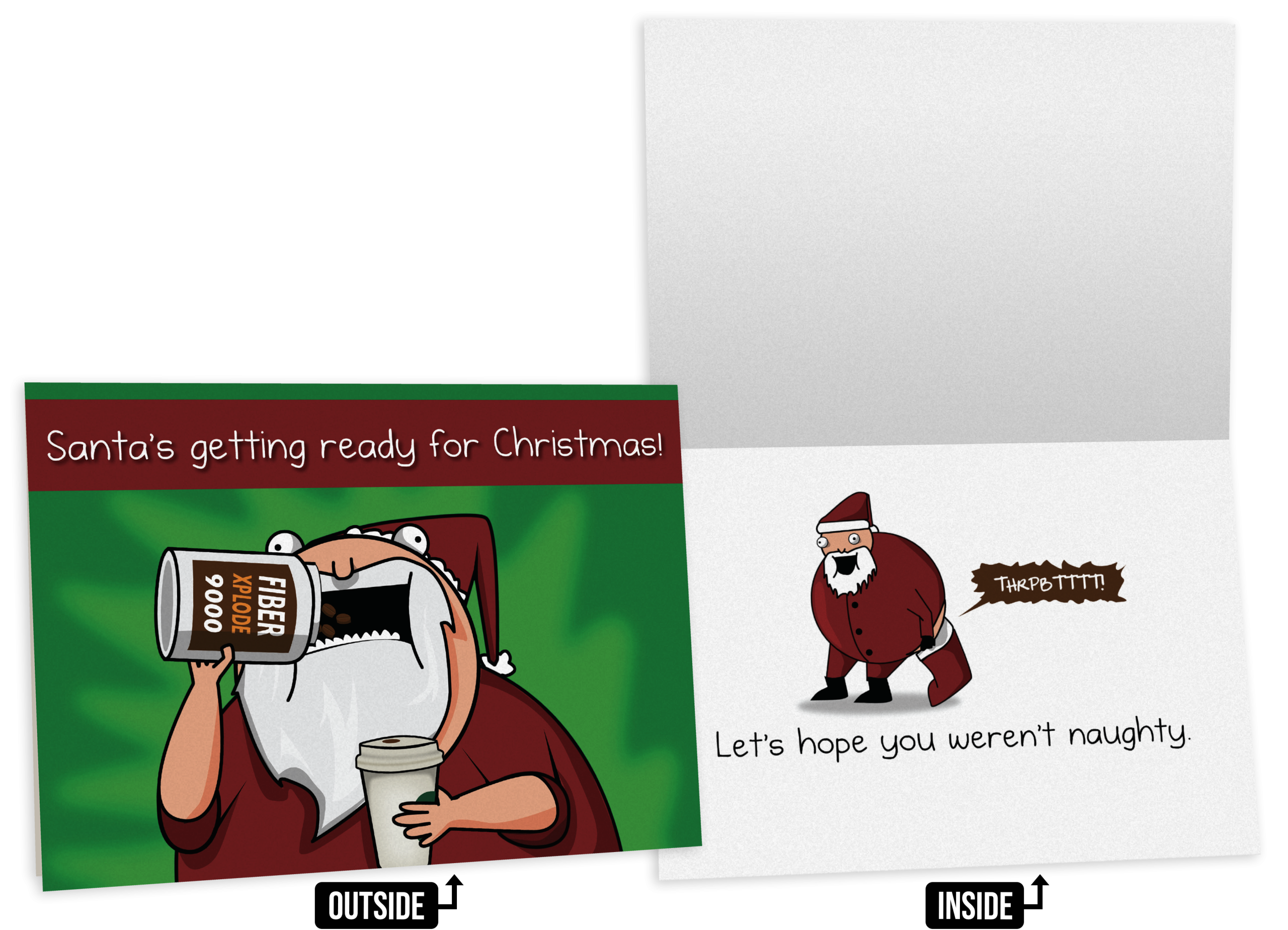 NSFW Christmas Greeting Card Bundle - 4 pack - Image 6
