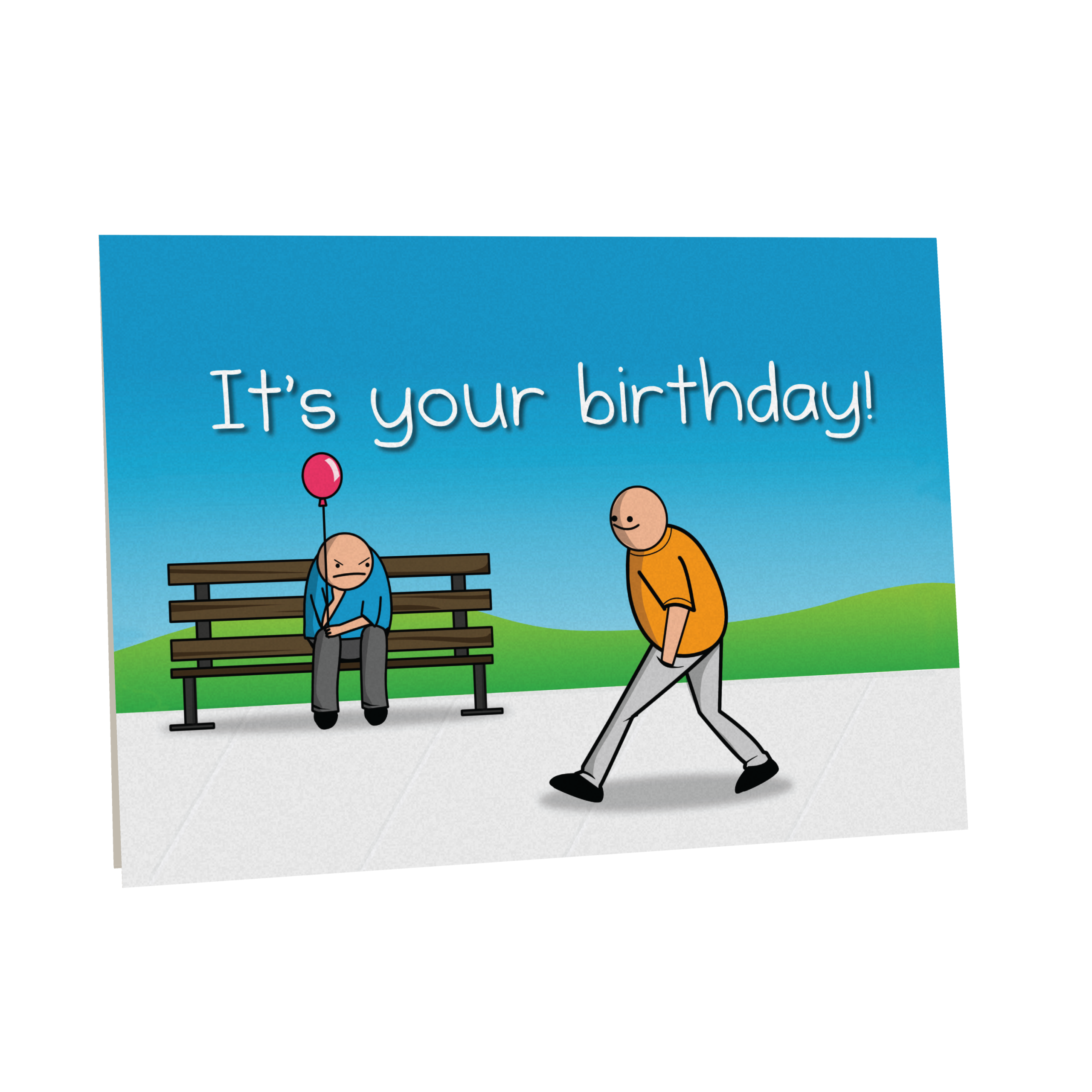Badger - NSFW Birthday Greeting Card - Image 2
