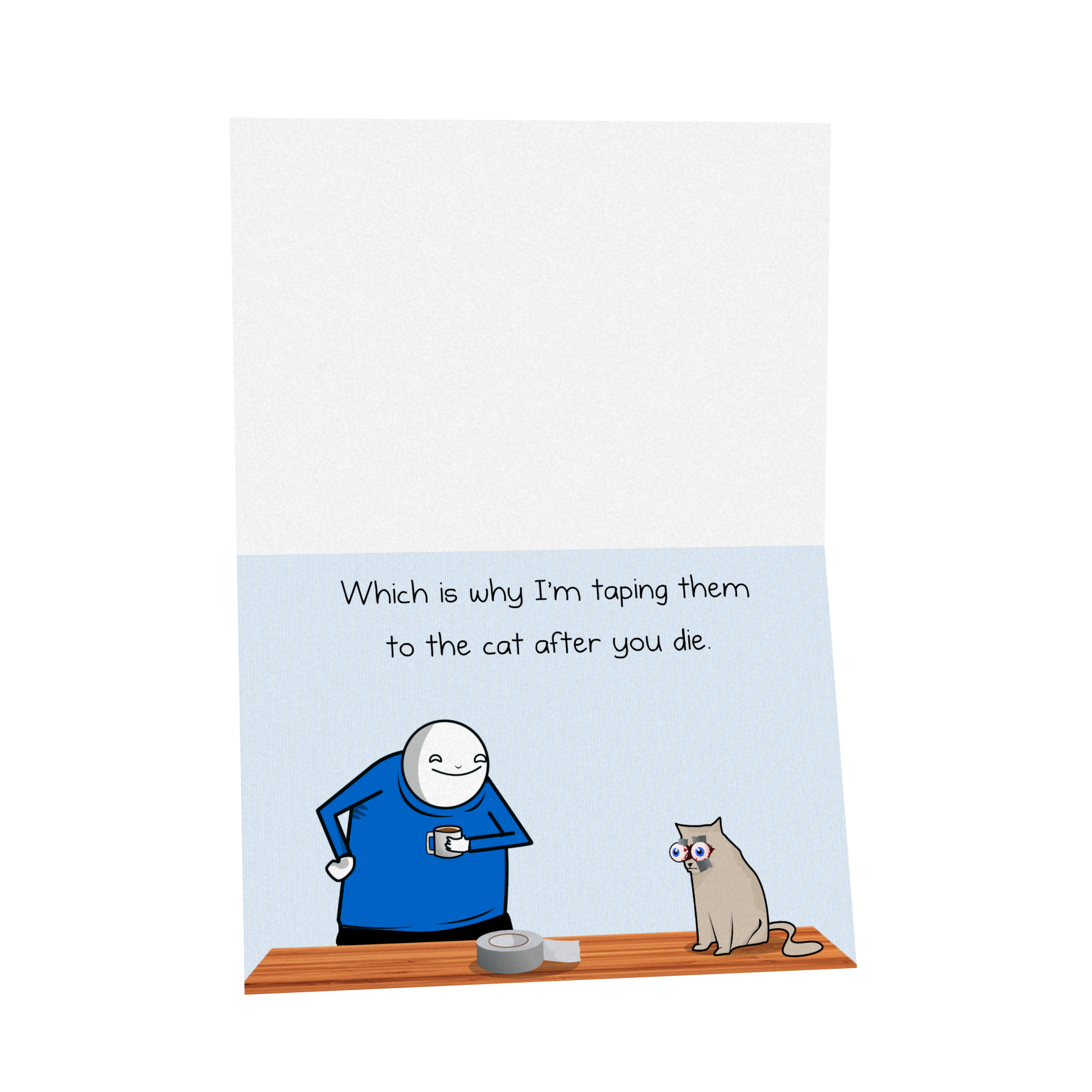 Eyes -NSFW Love & Friendship Greeting Card - Image 3
