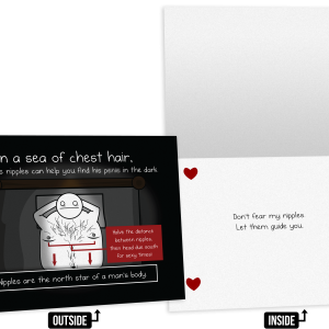 Nipples - NSFW Love & Friendship Greeting Card