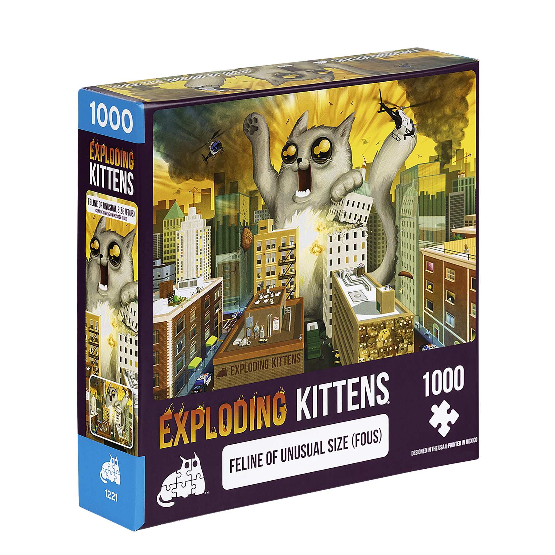 Feline of Unusual Size (1000 Piece Puzzle) - Image 2